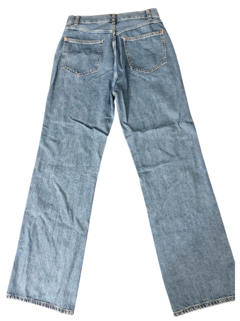Women’s The Cleo Straight Jeans Size 27 Tall Denim High Rise 100 Cotton - Picture 2 of 5